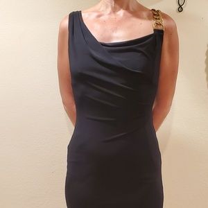 Calvin Klein Sleeveless Black Dress